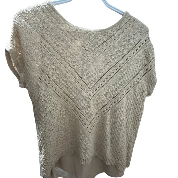 Westport Beige Patterned Top - Picture 1 of 4